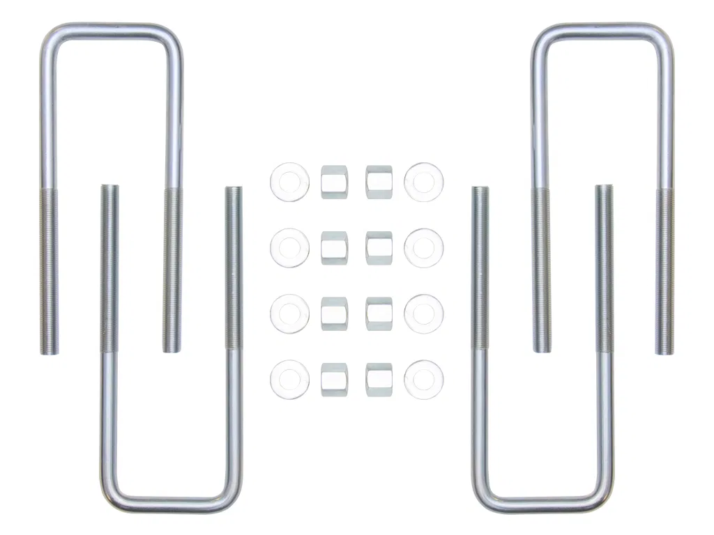 88700 – ICON Leaf Spring Axle U Bolt Kit, 9 Inch Length Set Of 4 Bolts/ 8 Nuts/ 8 Washers